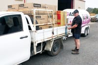 Business delivers help to fire communities post image