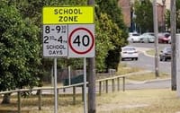 Slow down around schools post image