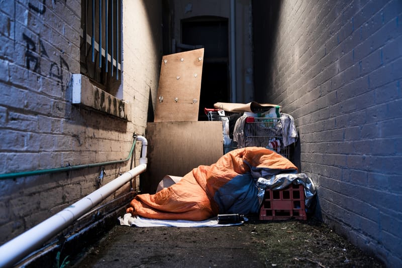 Sleeping out to raise awareness post image