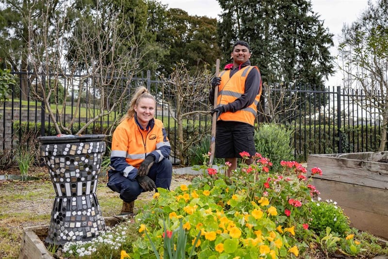 Outdoor work experience for special school students post image