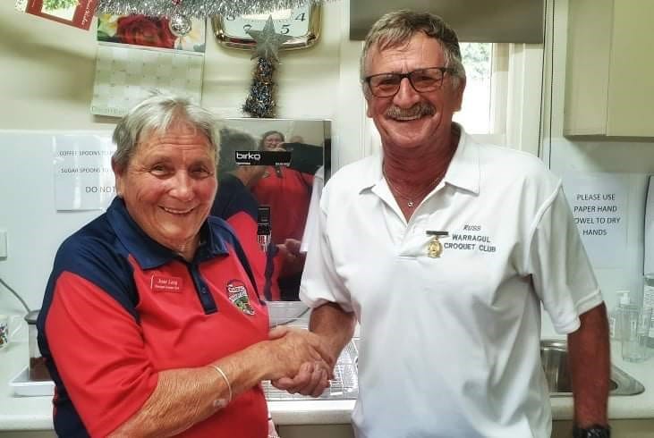 Second ever croquet life member awarded post image