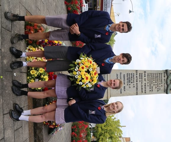 Solemn ceremonies honour lives lost in war post image