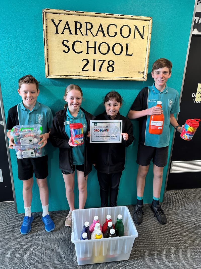 Walking to school has its rewards post image