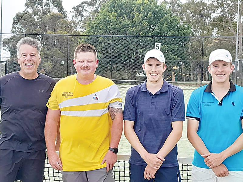 White wins first Drouin Tennis Club championship post image