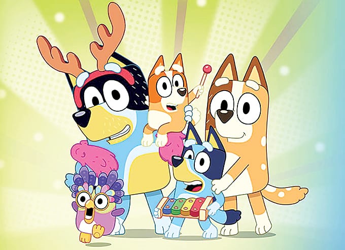 Bluey at WGAC - for real life! post image