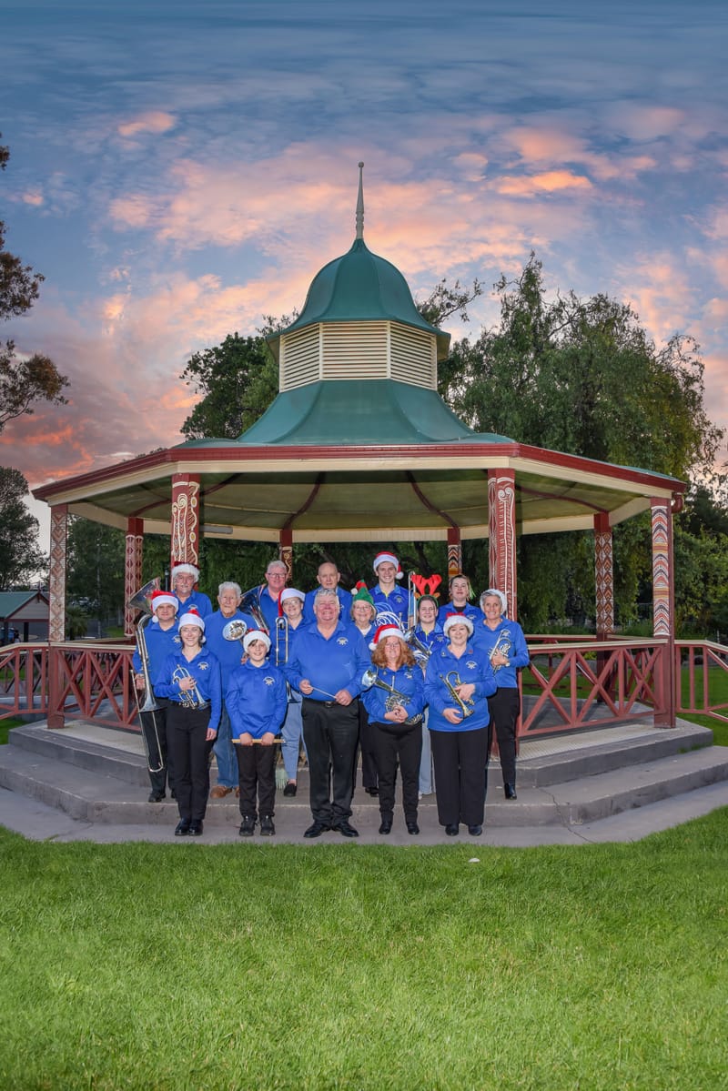 Warragul Municipal Band Christmas Photo - December 9, 2025 post image