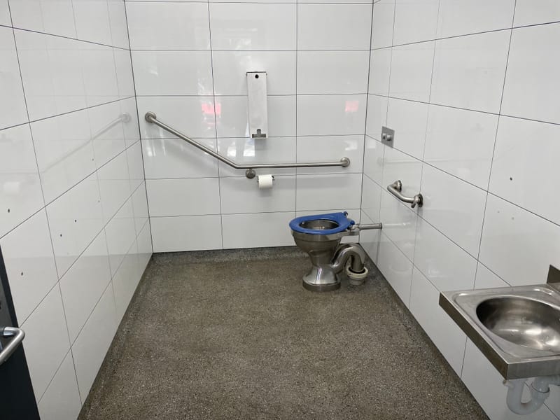 Vandalism leaves popular park without change table post image