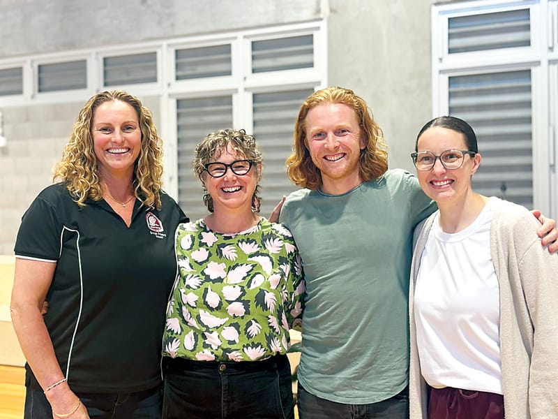 Child development experts visit school post image