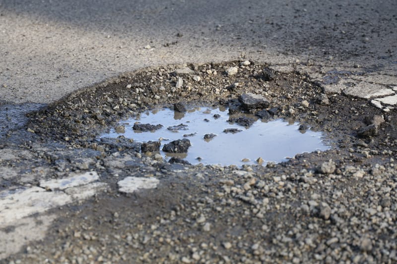 Focus on potholes, not speed post image