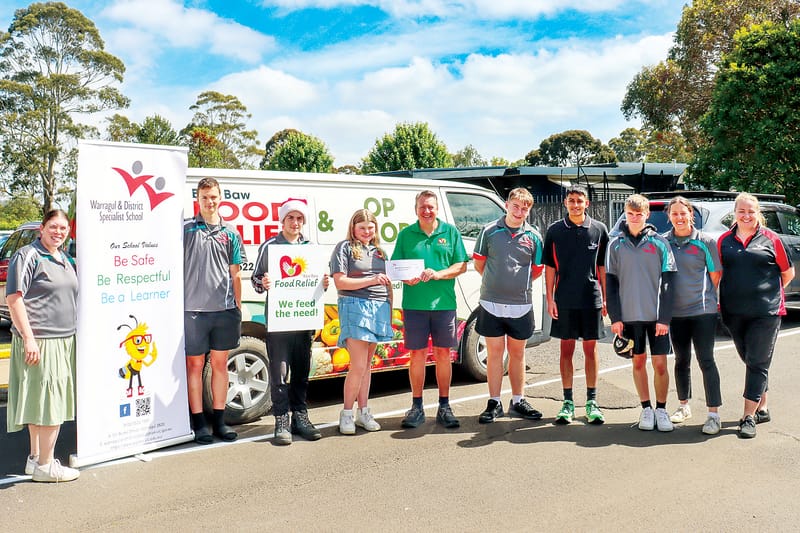 Canteen program raises $3000 post image