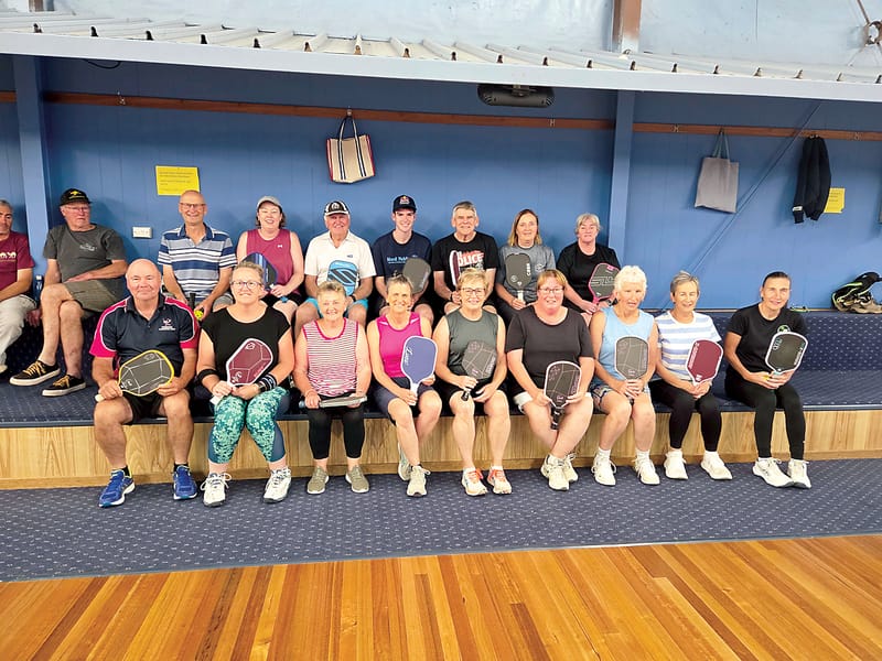 Pickleball kicks off post image