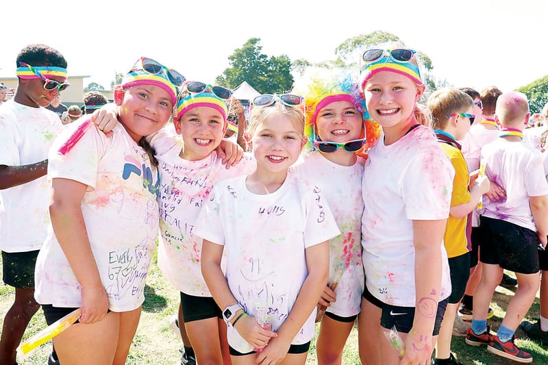 Colour run raises funds post image
